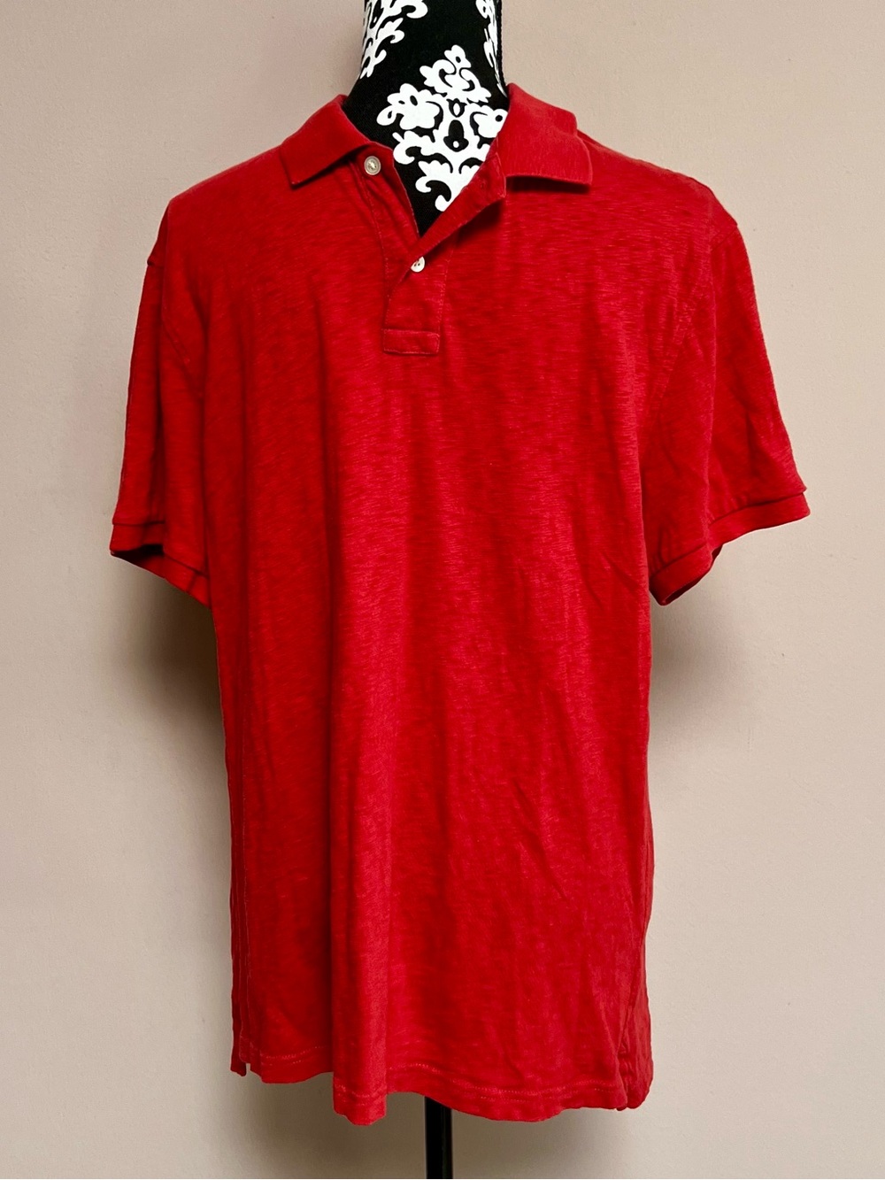 J.CREW Classic 100% Cotton Textured Polo Shirt